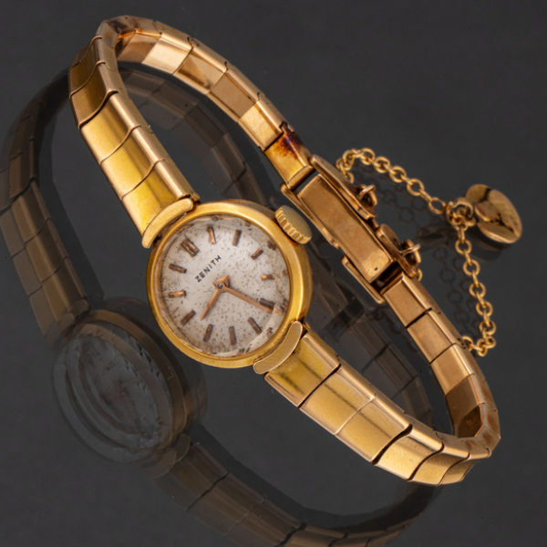 Zenith - Reloj de dama en oro amarillo de 18 kt.