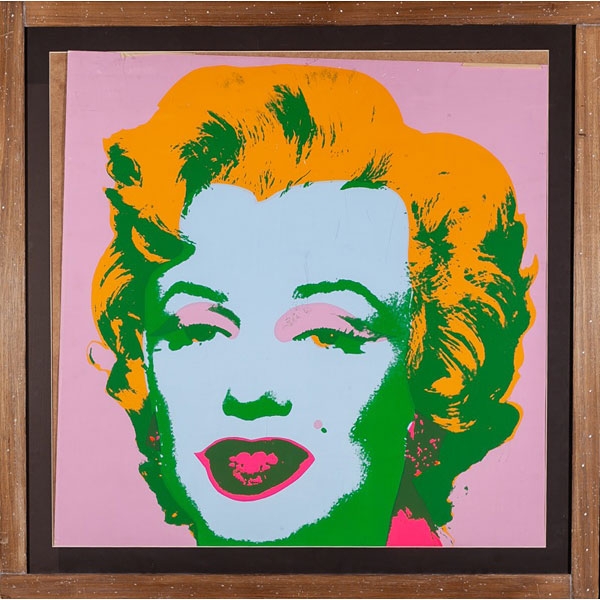 Según Andy Warhol  "Marilyn 11.29" Serigrafía