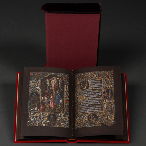 Facsímil Das Schwarze Gebetbuch. (Gebetbuch des Galeazzo María Sforza). Insel Verlag. Ejemplar 603/850.