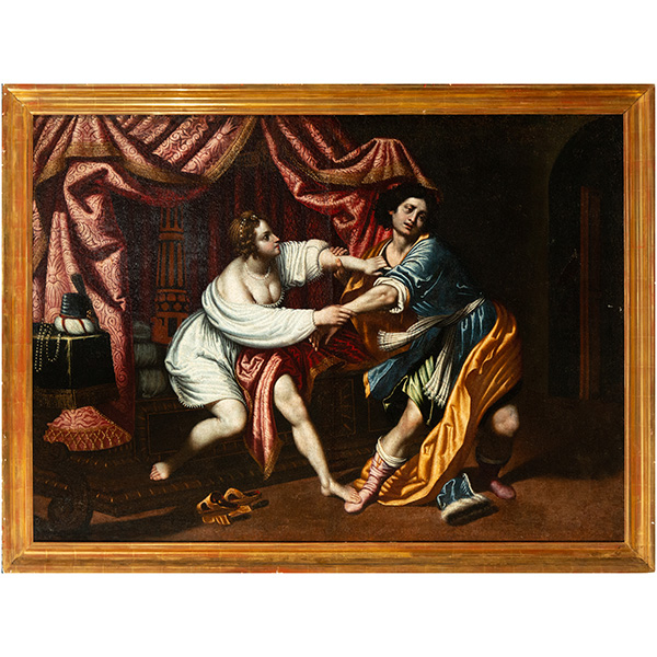 El Rapto de Perséfone, gran óleo sobre lienzo, escuela flamenca del siglo XVII.