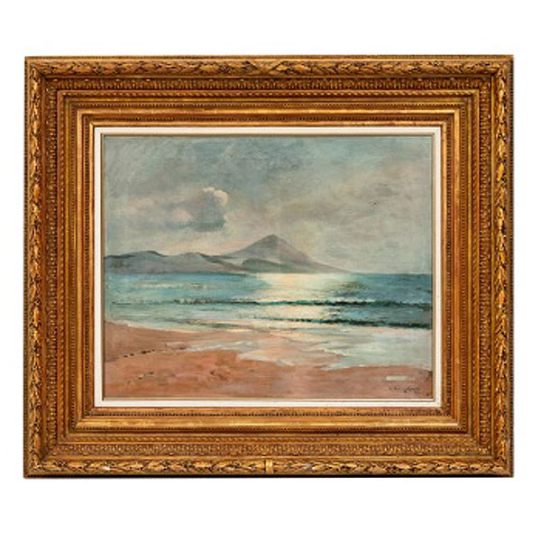 RICARDO VERDUGO LANDI  (Málaga 1871 - Madrid 1930) "Playa"