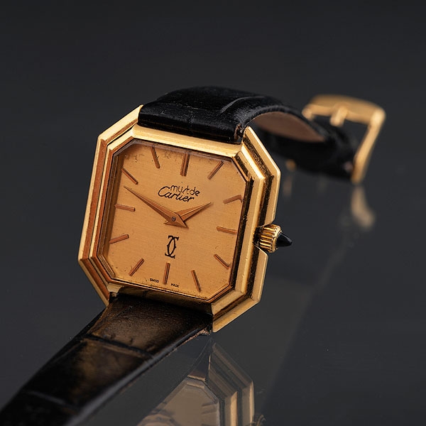 Reloj Cartier Must de Cartier en oro amarillo de 18kt.