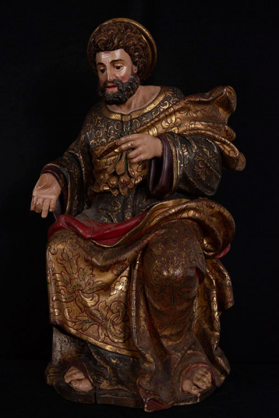 San José, Atribuído a Esteban de Rueda (Toro, 1585-Ibídem, 1626) &quot;Maestro de Toro&quot;, Zamora, escuela Castellana del siglo XVI 