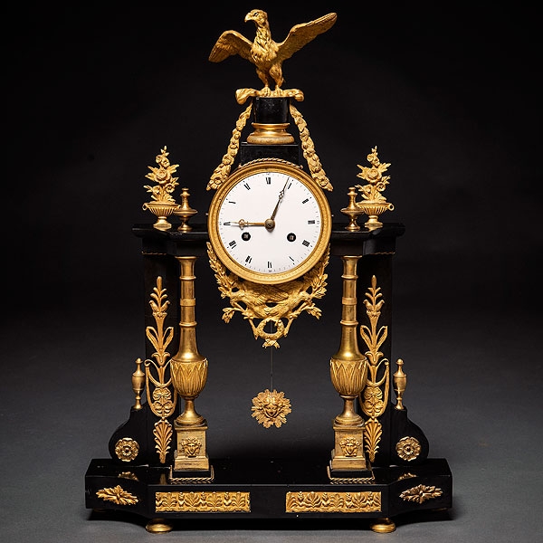 Reloj de sobremesa francés época Luís XVI 