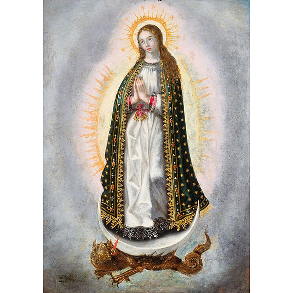 Juan Sánchez Cotán (1560 - 1627)  "Virgen". 