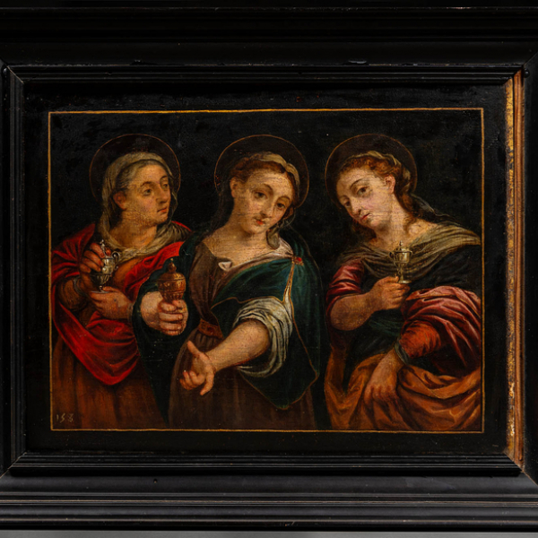 "Las tres Marías"  ESCUELA FLAMENCA DEL SIGLO XVIII 