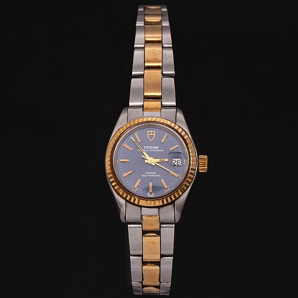 TUDOR PRINCESS OYSTERDATE - Reloj de señora en acero y oro de 18 Kt.