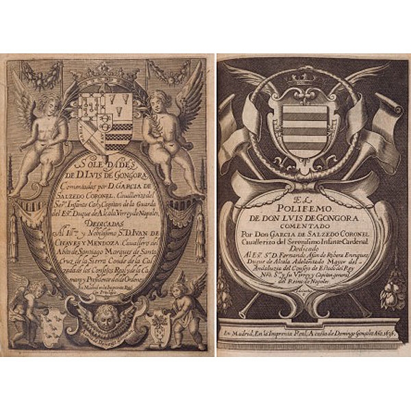 Góngora. Soledades. Imprenta Real 1636