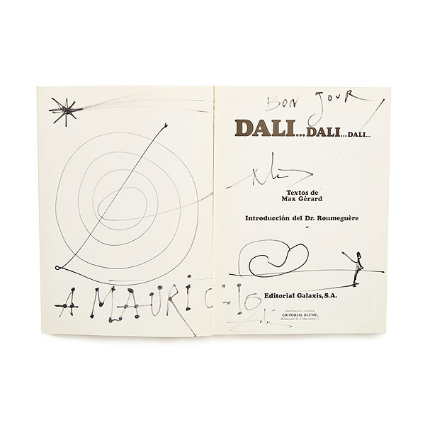Salvador Dalí (Figueres, Girona, 1904-1989) Dibujo a rotulador 