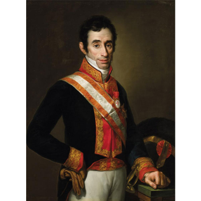 Vicente López Portaña. Retrato de General 1812-22
