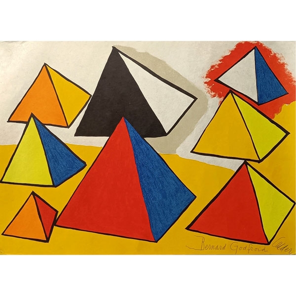 Alexander Calder: "Hommage a Euclide" (1973) E.A.