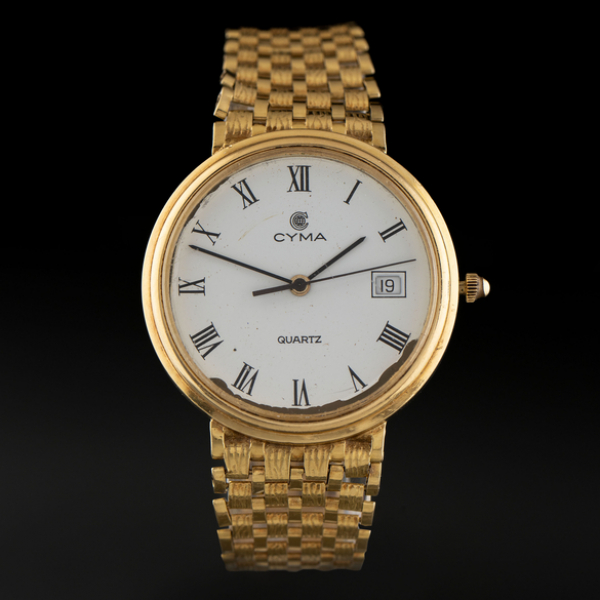 CYMA - Reloj de dama en oro amarillo de 18 kt.