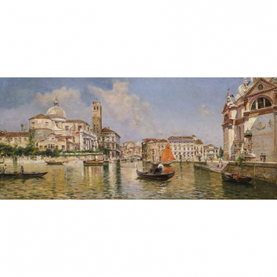 Antonio Reyna Manescau. Vista de Venecia