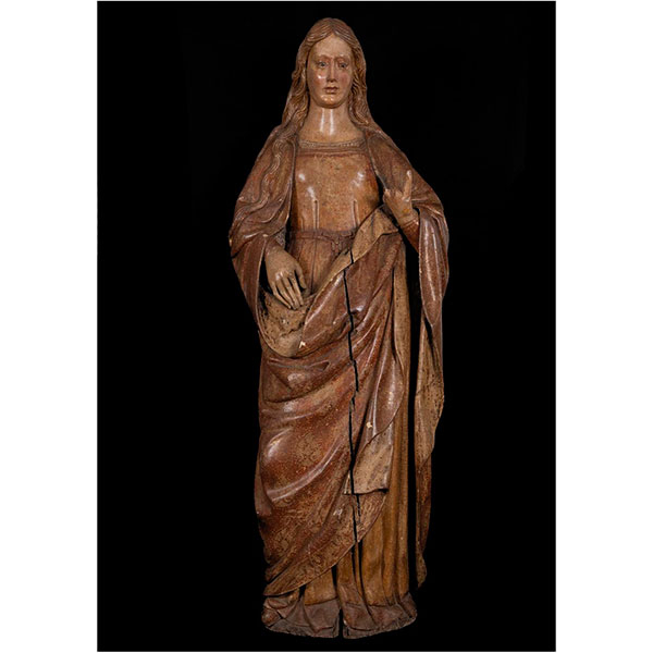 Extraordinaria Gran María Magdalena Gótica Burgalesa, atribuída a Gil de Siloé Burgos 