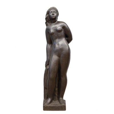 Jose Planes Peñalver (1891 - 1974).  &quot;Desnudo femenino&quot;. Escultura realizada en bronce.
