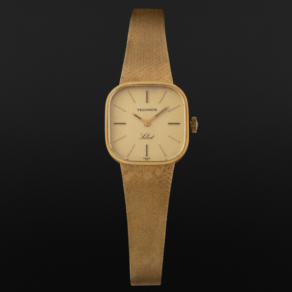 Technos - Reloj de dama en oro amarillo de 18 kt.