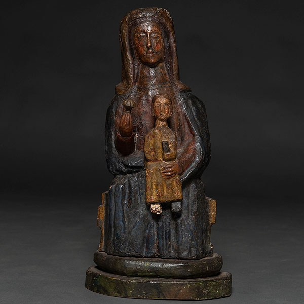 "Virgen Theotokos" Grupo escultórico