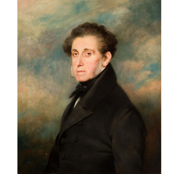 Plymer Cheltenham (siglo XVIII-XIX).   "Retrato del Honorable A. A. Hely Hutchinson". 