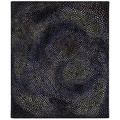 Yayoi Kusama.   &quot;Infinity Nets (1993)&quot;. Óleo sobre lienzo. Firmado, fechado (1993) y titulado al dorso.