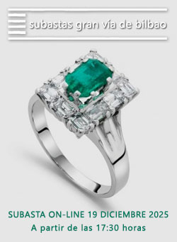 GRAN V&Iacute;A DE BILBAO. Subasta On-line Navidad 19 Diciembre 2025