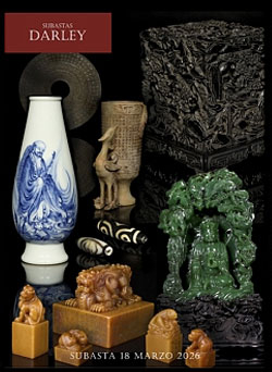 DARLEY. Subasta Arte Oriental 18 Marzo 2026