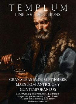 TEMPLUM FINE ART AUCTIONS. Subasta 9 Septiembre 2026