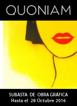 QUONIAM. Subasta 28 Octubre 2016
