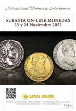 LAMAS BOLAÑO. Subasta Monedas 23 y 24 Noviembre 2022