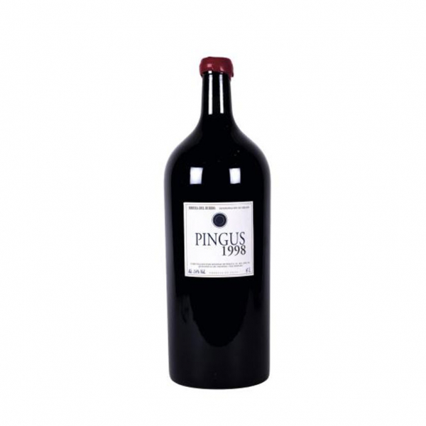 Botella de Pingus Imperial, 1998.   (6 L.) Dominio de Pingus, Ribera del Duero.