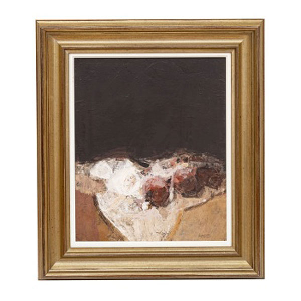 ALEJANDRO QUINCOCES  (Bilbao 1951) "Objetos en rojo y blanco"