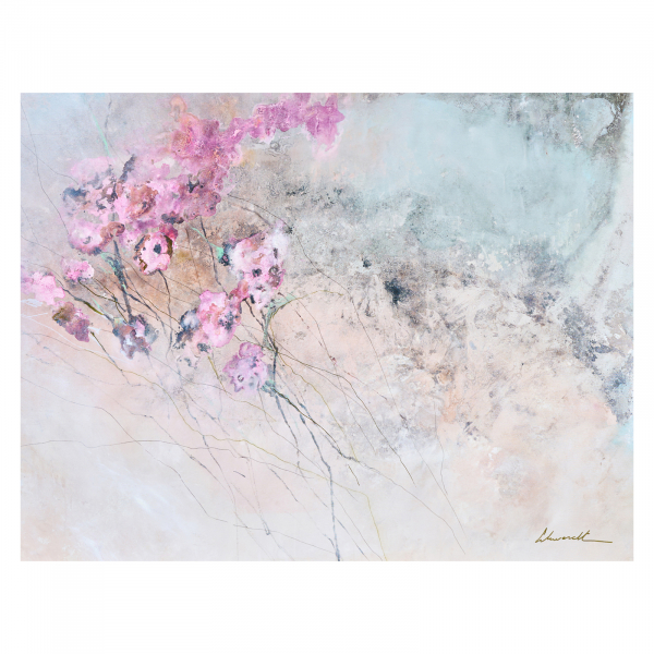 Elba Schwerdt (Bahía Blanca, Argentina, 1956) Composición I. Técnica mixta sobre tela. Firmado.