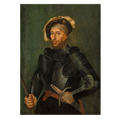 HANS HOLBEIN EL JOVEN (Augsburgo, 1497 &ndash; Londres, 1543) Taller "Retrato de Sir Nicholas Carew" (c.1520).    &Oacute;leo sobre tabla