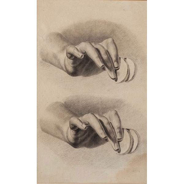 Juan Luna y Novicio Dibujo