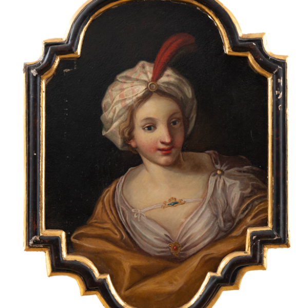"Sibila" ESCUELA ITALIANA DEL SIGLO XVIII. &Oacute;leo/Lienzo. 