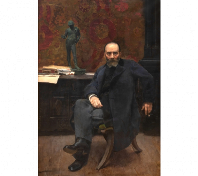 JOAQUÍN SOROLLA Y BASTIDA (Valencia, 1863 - Madrid, 1923) Retrato del Dr. Rafael Cervera