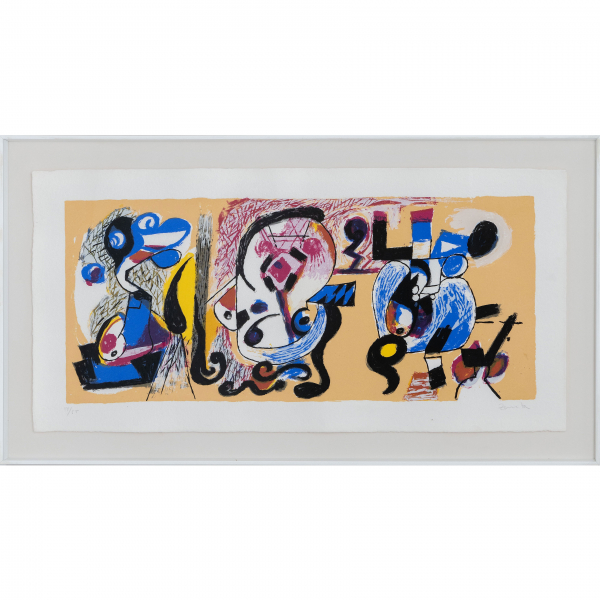 &quot;S/T&quot;.   JOSE LUIS ZUMETA (Guipúzcoa, 1939-2020).   Técnica: Grabado/papel