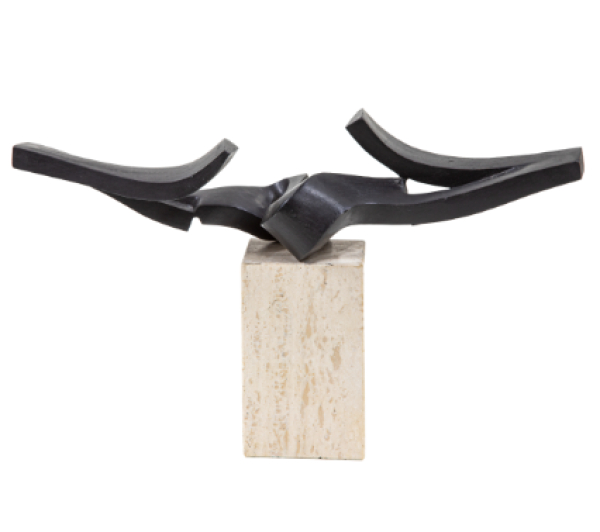 MART&Iacute;N CHIRINO (Las Palmas de Gran Canaria, 1925 - Madrid, 2019)  Paisaje, 1998      Bronce.