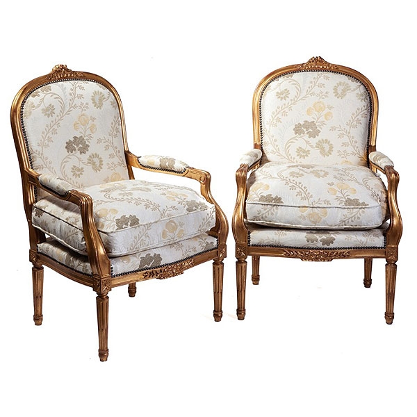 Pareja de butacas Luis XVI