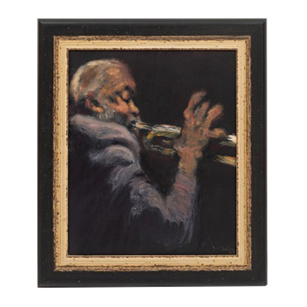 IÑAKI GARCÍA ERGÜÍN  (Bilbao 1934) "Trompetista"