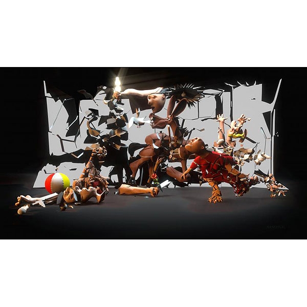 Pedro Sandoval.  "Serie Utopía - Guernica Today (2021)".   Short History Art