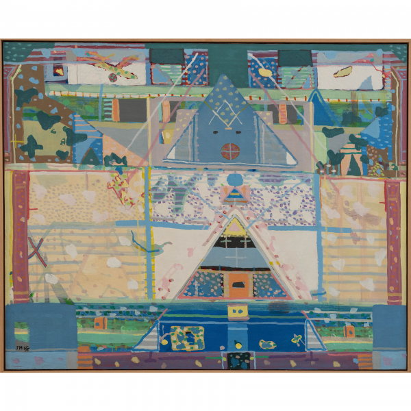 "Composición"   JUAN MIEG SOLOZABAL (Vitoria, 1938)