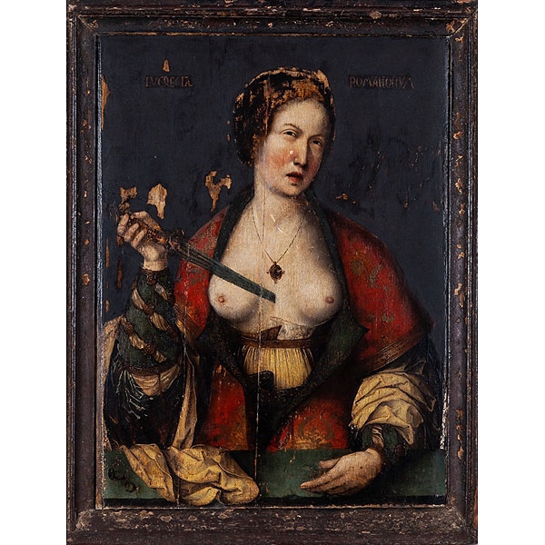 Anónimo alemán pps.S.XVI "Lucrecia"