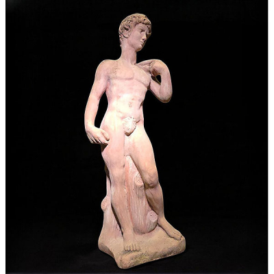 Siguiendo modelos de MICHELANGELO BUONARROTI  David, siglo XX.