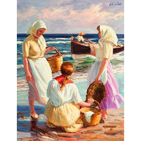 JOSE LULL  (Valencia 1933) "Pescadoras"