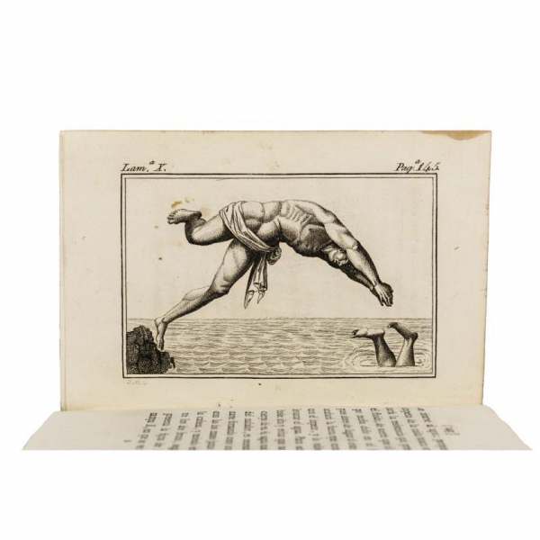 Oronzio BERNARDI "ARTE DE NADAR, compendiado del que escribió en italiano..." M.: Imp. de Alban, 1807.