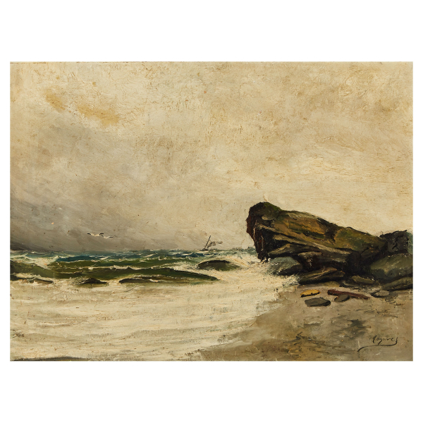 Josep de Togores Llach (Cerdanyola del Vallès, Barcelona, 1893-Barcelona, 1970) Marina. 