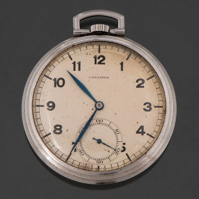 Reloj de Bolsillo Vintage marca Longines. Años 20-30