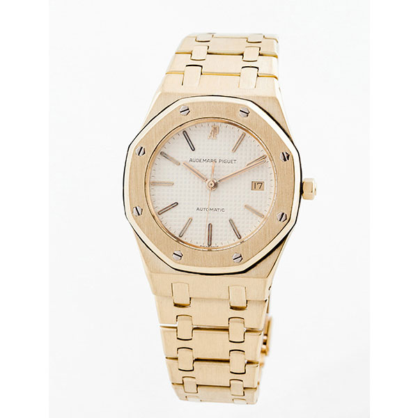 Clásico reloj cab. suizo AUDEMARS PIGUET Royal Oak, nº 239 en oro amarillo 18 K matizado.