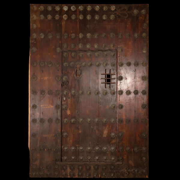 Port&oacute;n de clavos, escuela espa&ntilde;ola del siglo XVII. 