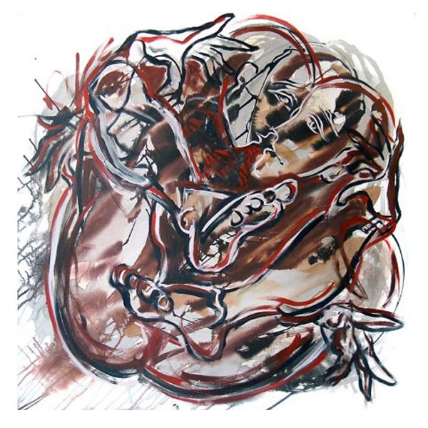 Juan de la Cruz – La Entrega I – Mixta sobre Tela